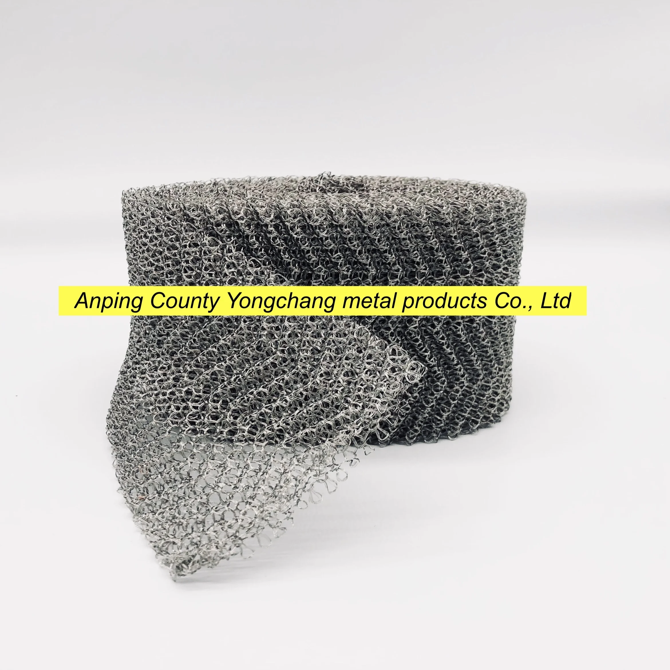 Circular knitting machine for EMI shielding steel wire knitted machine