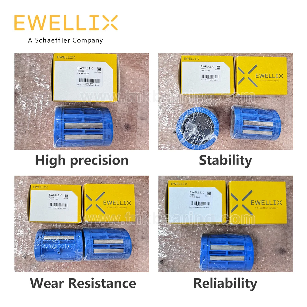 Original Germany EWELLIX LBBR LPBR LTBR LBCR20D LBBR20-2LS LBBR25-2LS LBBR30 LBBR40 Compact Ball Bearing Linear Bushing Shaft