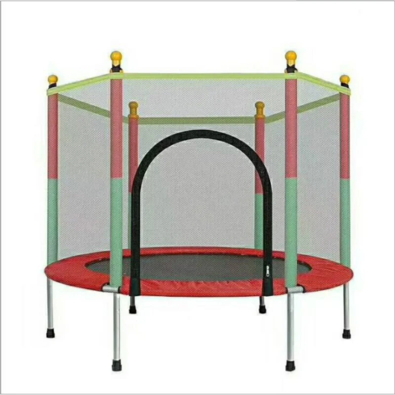 Garden Round Cheap Big 6ft 8ft 10ft 12ft 13ft 14ft 15ft 16ft Outdoor Trampoline With Safety Net Enclosure