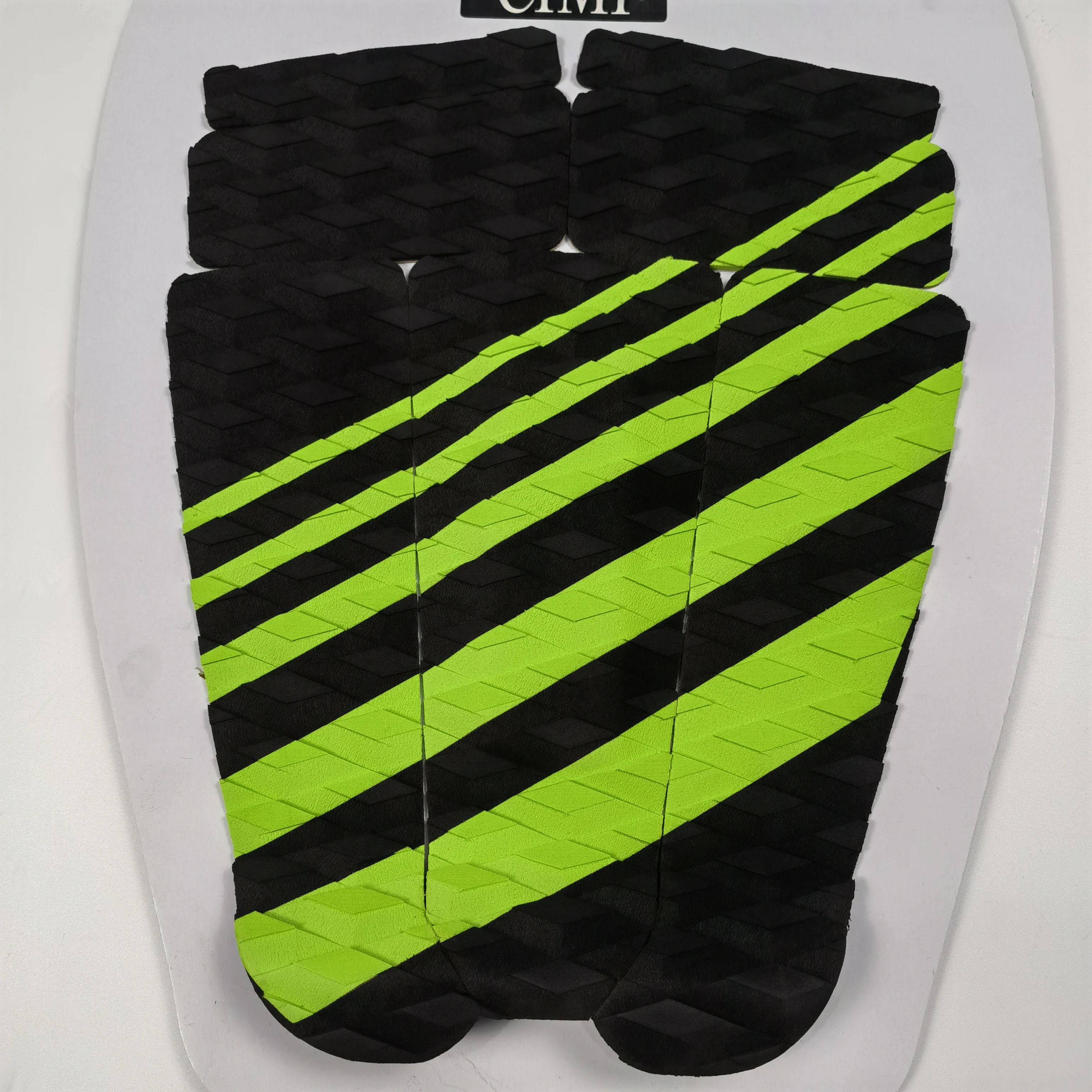 Premium Full Size Maximum Grip Super Strong Adhesive Surfboard Traction Pad 3 Piece for Surfing or Skimboarding