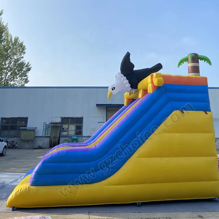 Factory Price Inflatable Slide Bouncer Inflatable Eagle Slide Combo for Rental Backyard