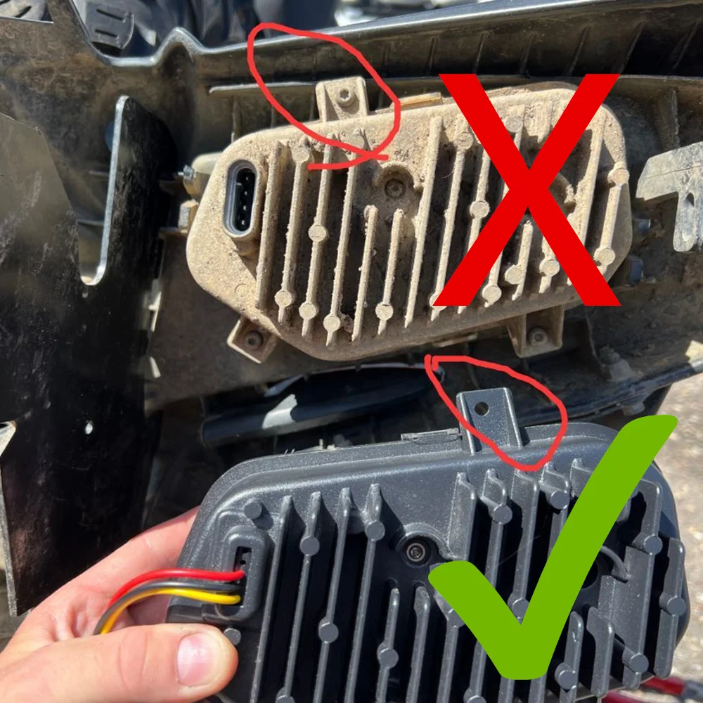 ATV UTV Led Headlights Car Led Lamp With High/Low Beam 3450LM/1800LM For Polaris Ranger Side X Side Sportsman Car Headlights