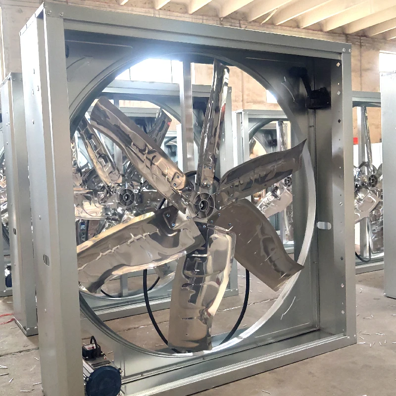 1380mm 50inch Cooling Pad Ventilation Exhaust Fan For Poultry Farming Or Greenhouse