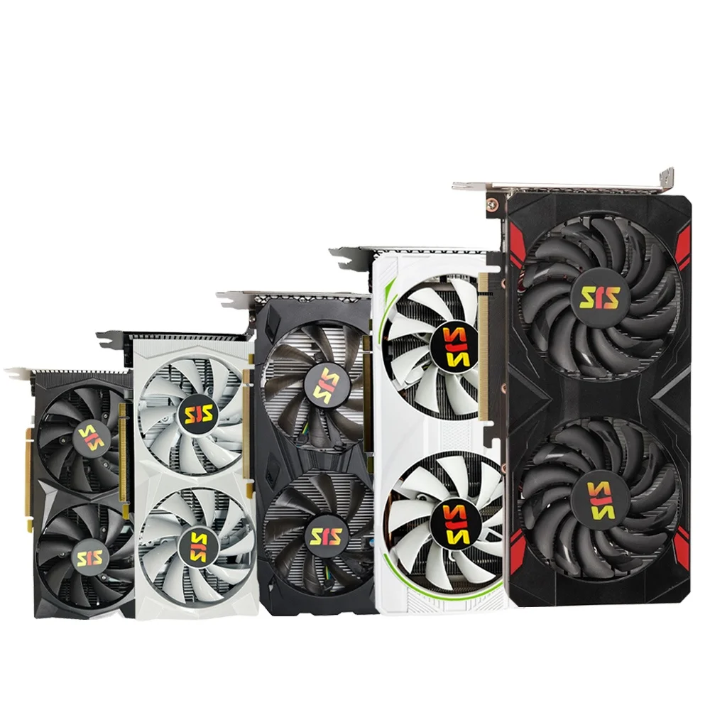 SJS Nvidia RTX 2060 Супер 8 ГБ GTX 1660 супер 6 г RTX 3070 8 г RTX 3050 8 г GDDR6 настольная видеокарта Placa De Video GPU