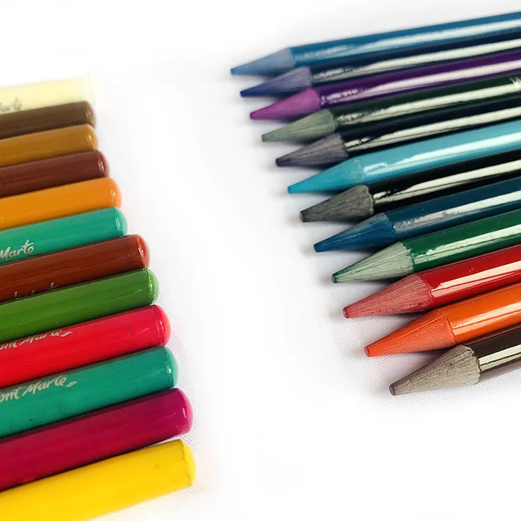 Hot sale Eco Friendly Multi color woodless coloring pencils set