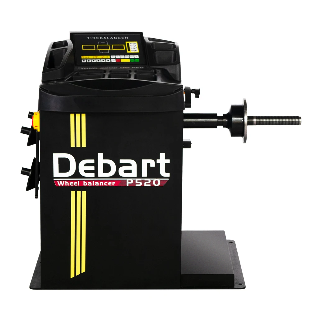 Computerized tire balancer and changer tire changer and wheel balancing machine