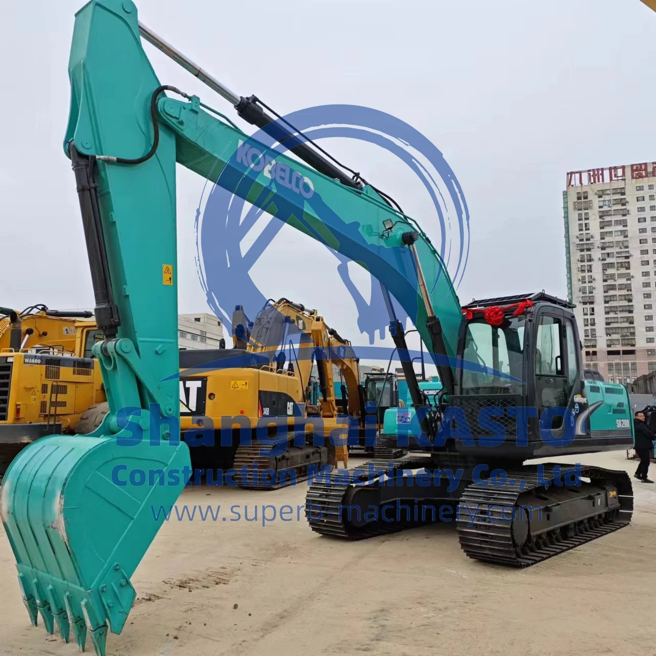 Kobelco sk200 excavator medium construction machinery Japanese original Japan low price Used sk200Excavator