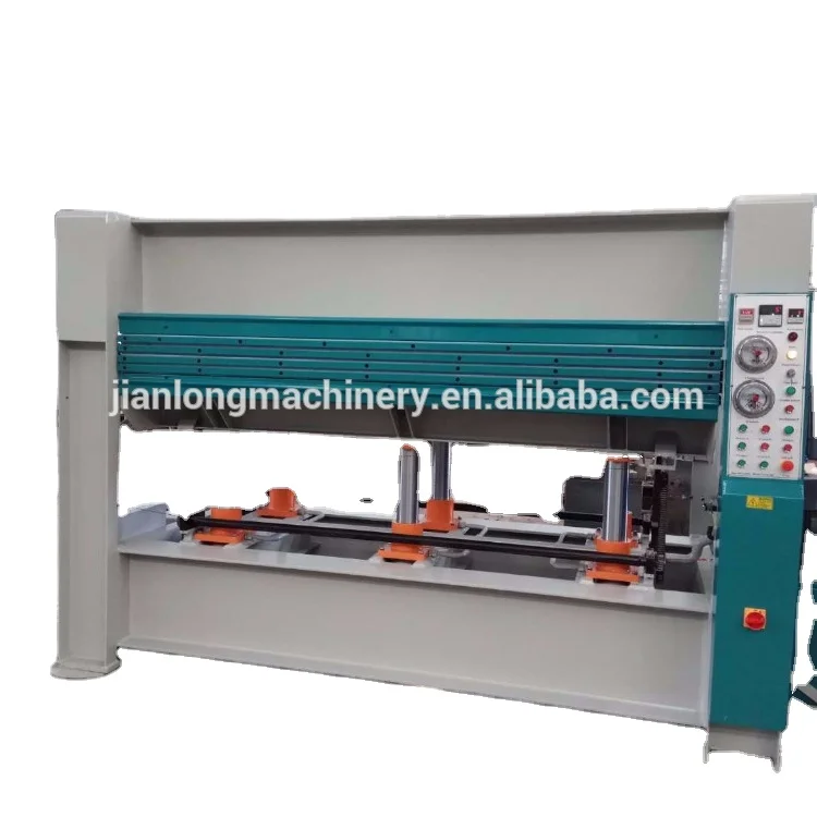 2018 high quality and best service hot press plywood door machine/hydraulic hot press machine