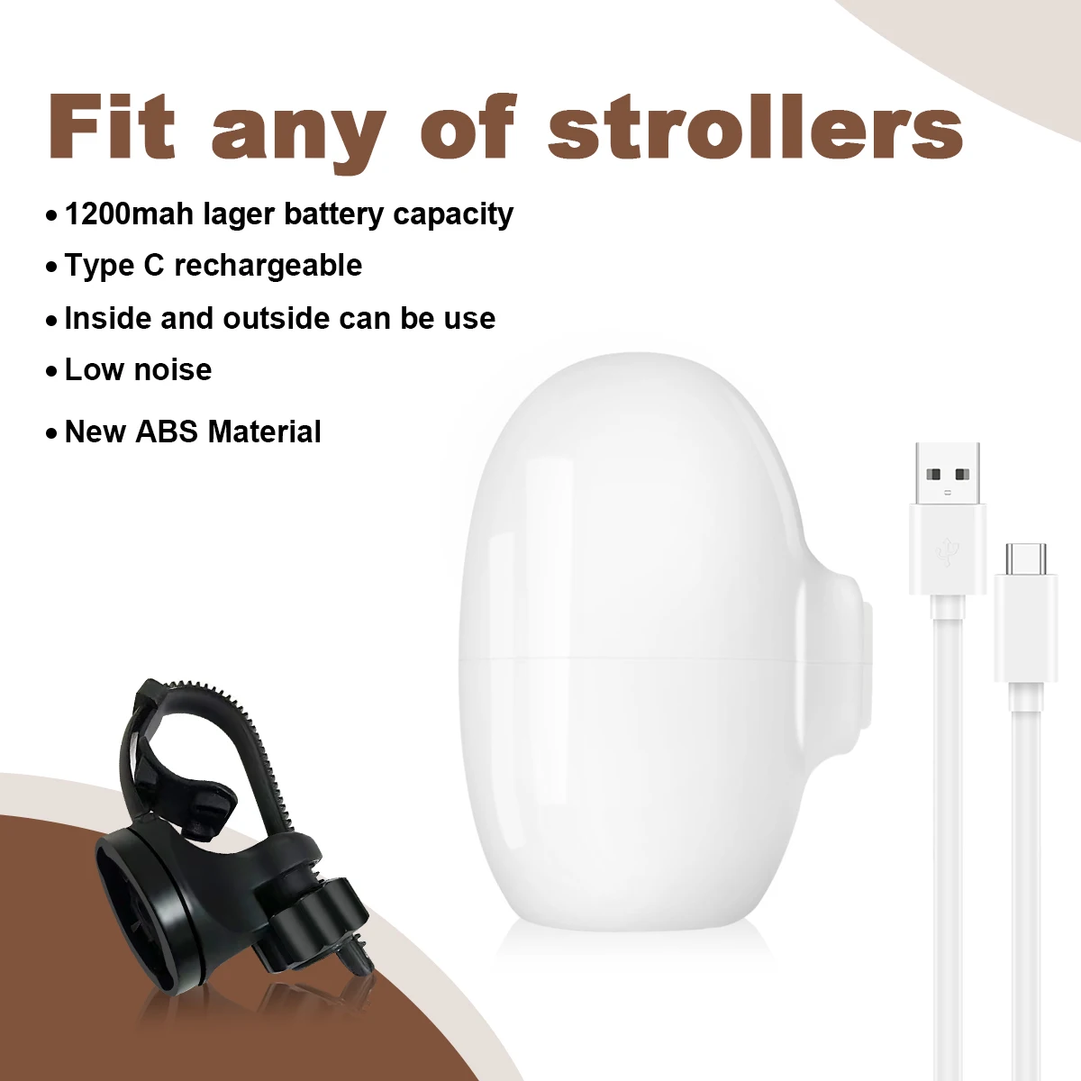 OEM electric automatic portable baby stroller rocker swing hand free rechargeable stroller rocker vibration for baby stroller