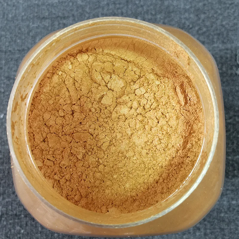 Wholesale Luster gold paint pearlescent pigment for  For Metal Ceiling Wall Furniture Gold Coating Paint