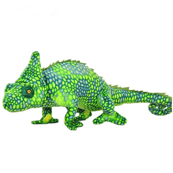 Giant Plush Pillow Kawaii Lizard Toys Chameleon Dolls Stuffed Animal for Boys Birthday Gift 69*28cm