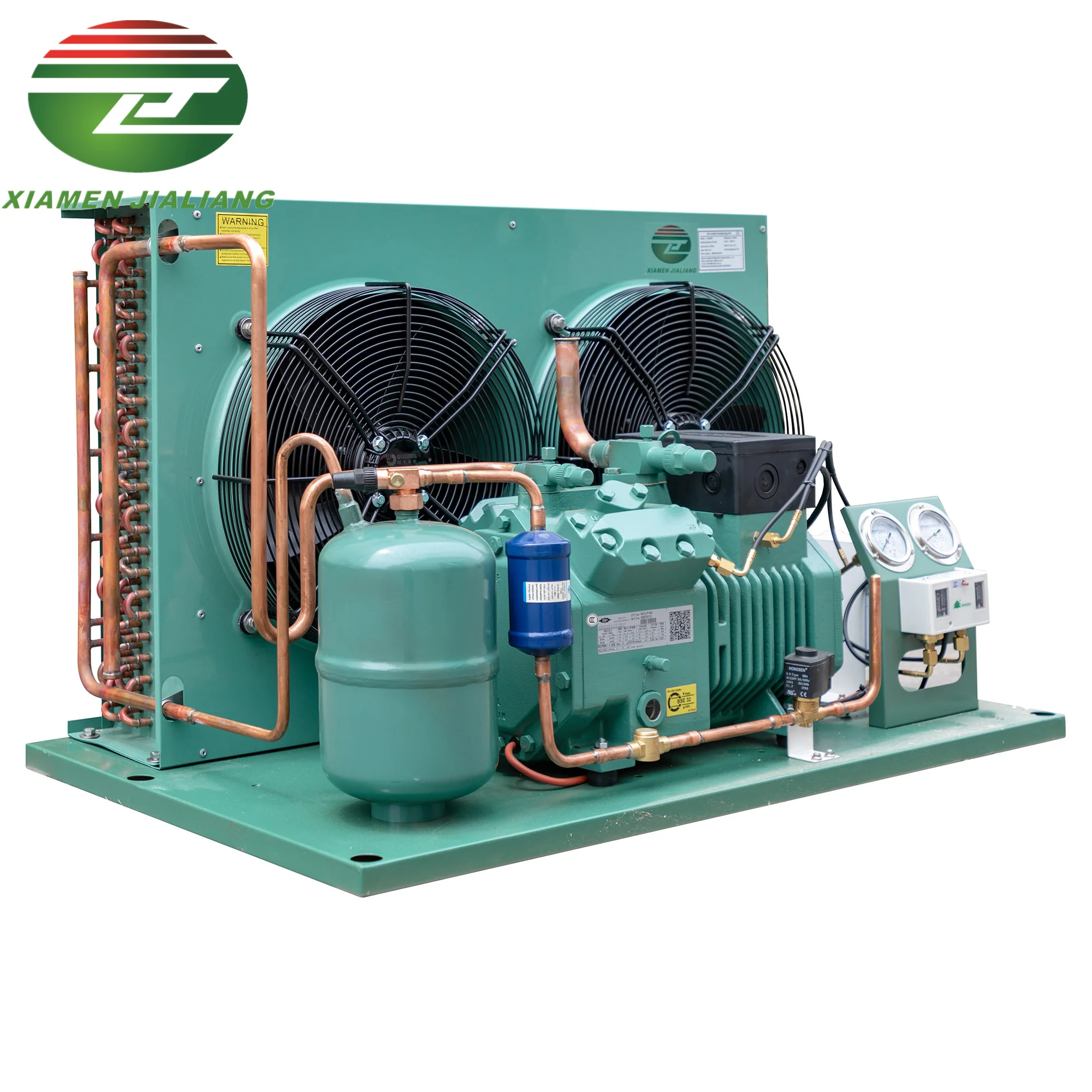 Air Cooled Industrial 380v Condensing Unit For Fish Storage