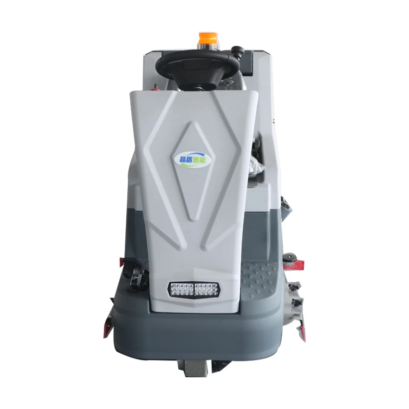 low price 500w ride on auto automatic epoxy floor cleaning machine scrubber