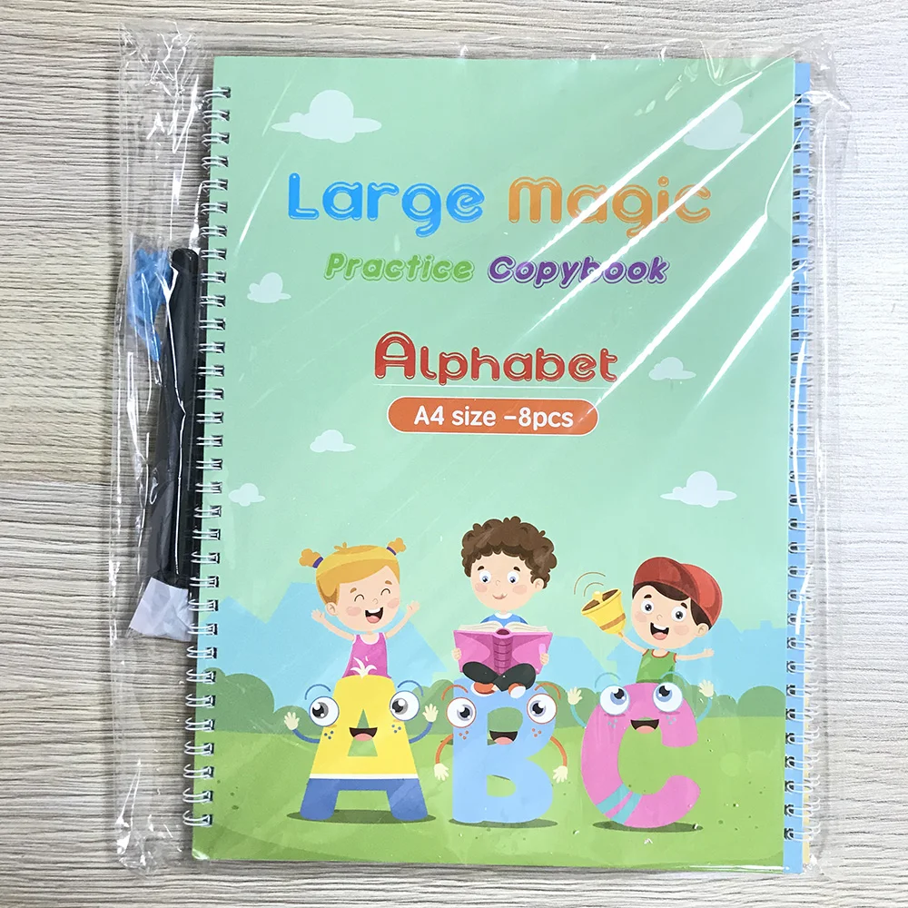  Тетрадь для письма многоразовая 11 4*8 2 дюйма 4