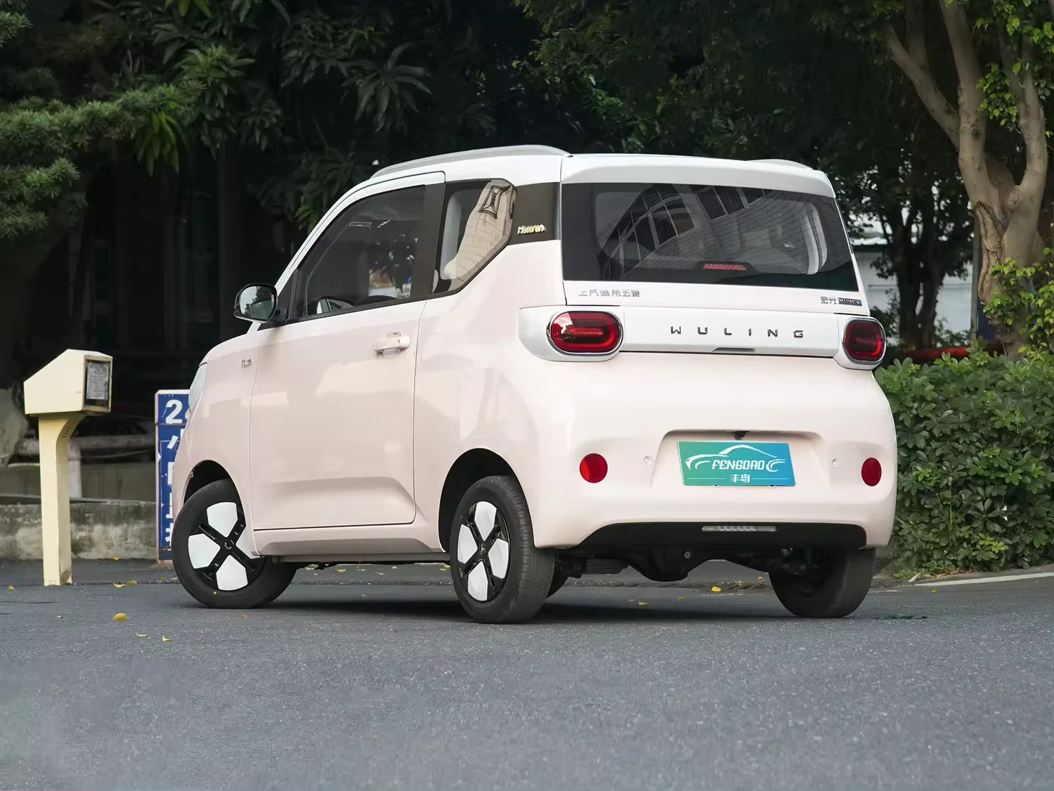 Wuling Hongguang Macaron 2023 2024 Новый 4 сиденья 170 км небольшой электромобиль электромотор для wuling mini ev