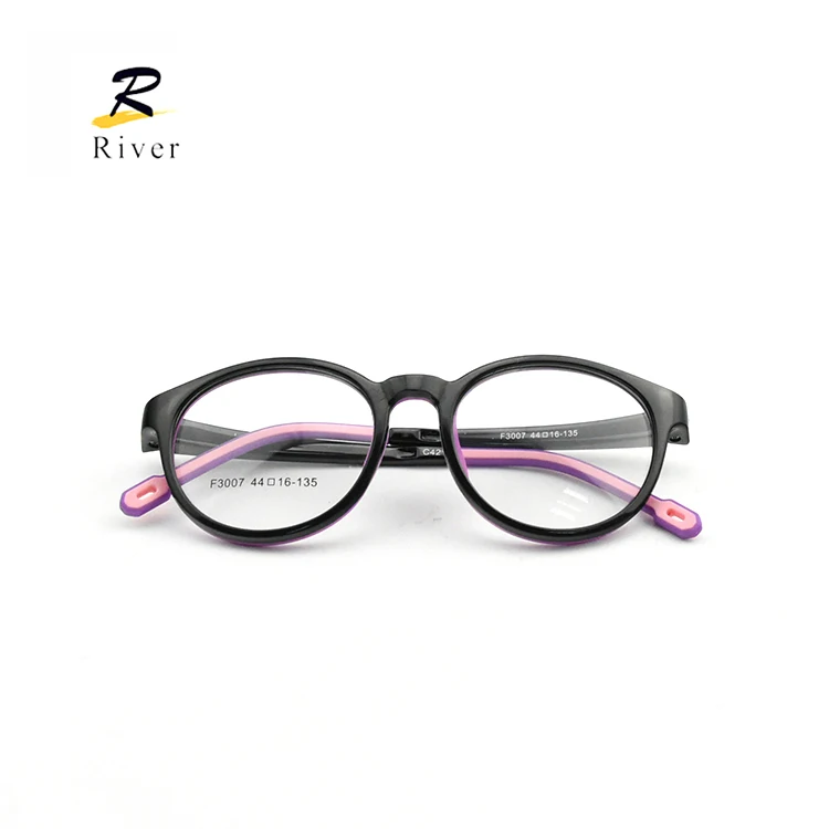 Luxury Round Frame Anti-blue Ray Blocking Lens Gamer Screen Computer Optical Glasses For Kids