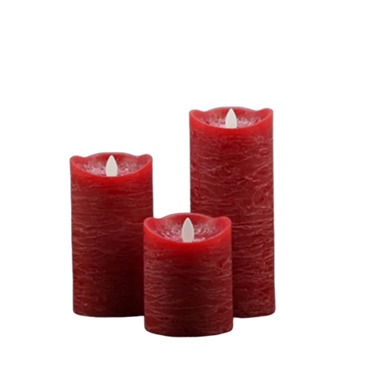 Рождественская настоящая восковая свеча Matti