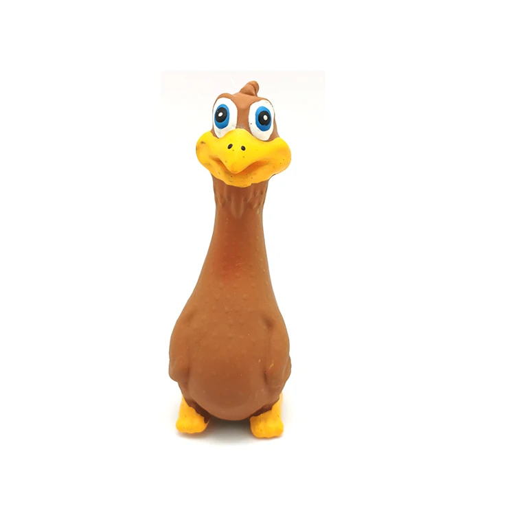 2019 New design animal shape manufacturer latex pet toy