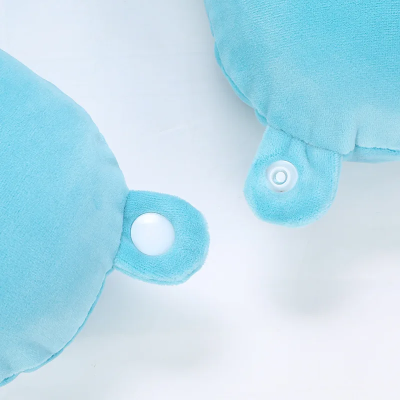 Space Memory Foam Neck Pillows For Car Office Lunch Break Solid U Shape Pillow