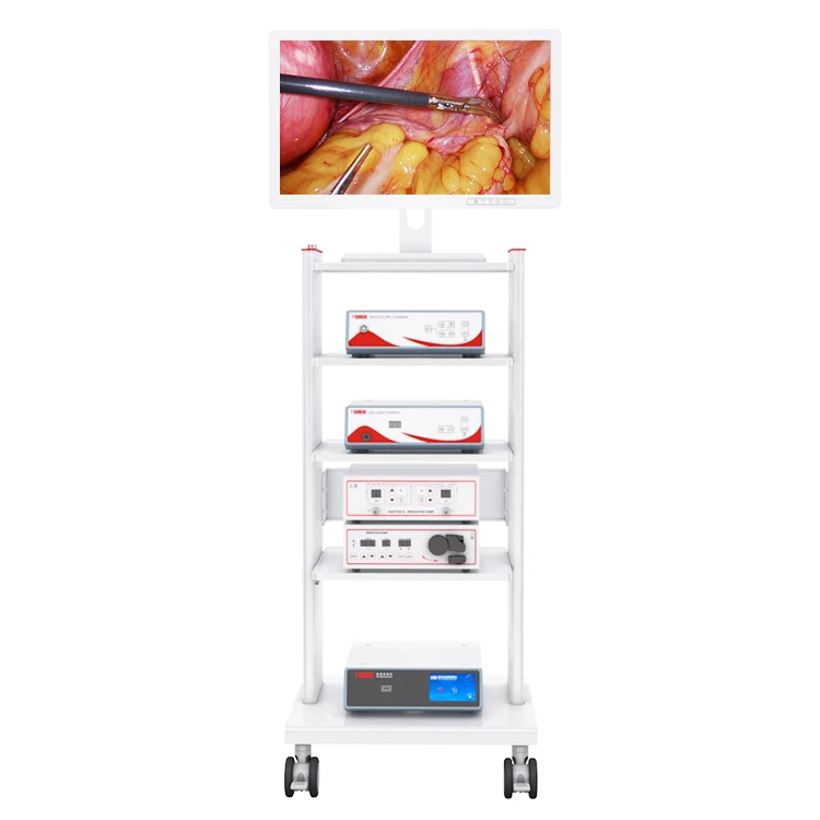 medical endoscope 3chip hd laparoscopy machine surgery endoscope tower