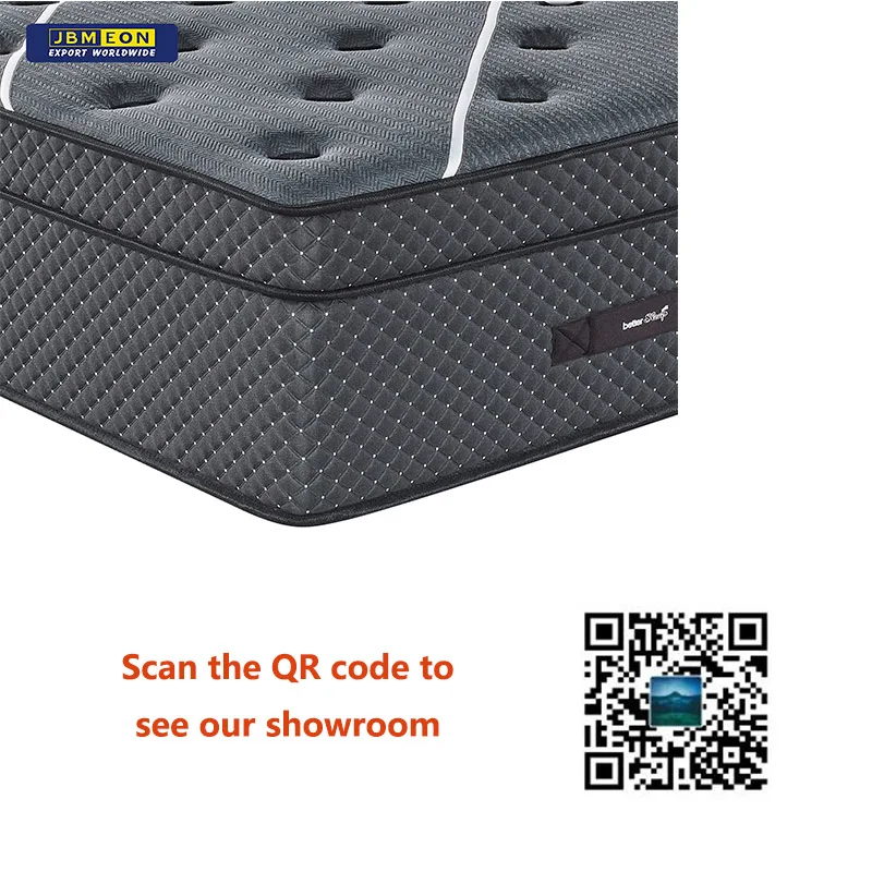 Оптовая продажа матрас большого размера для пружин из вязаной ткани в коробке распродажа