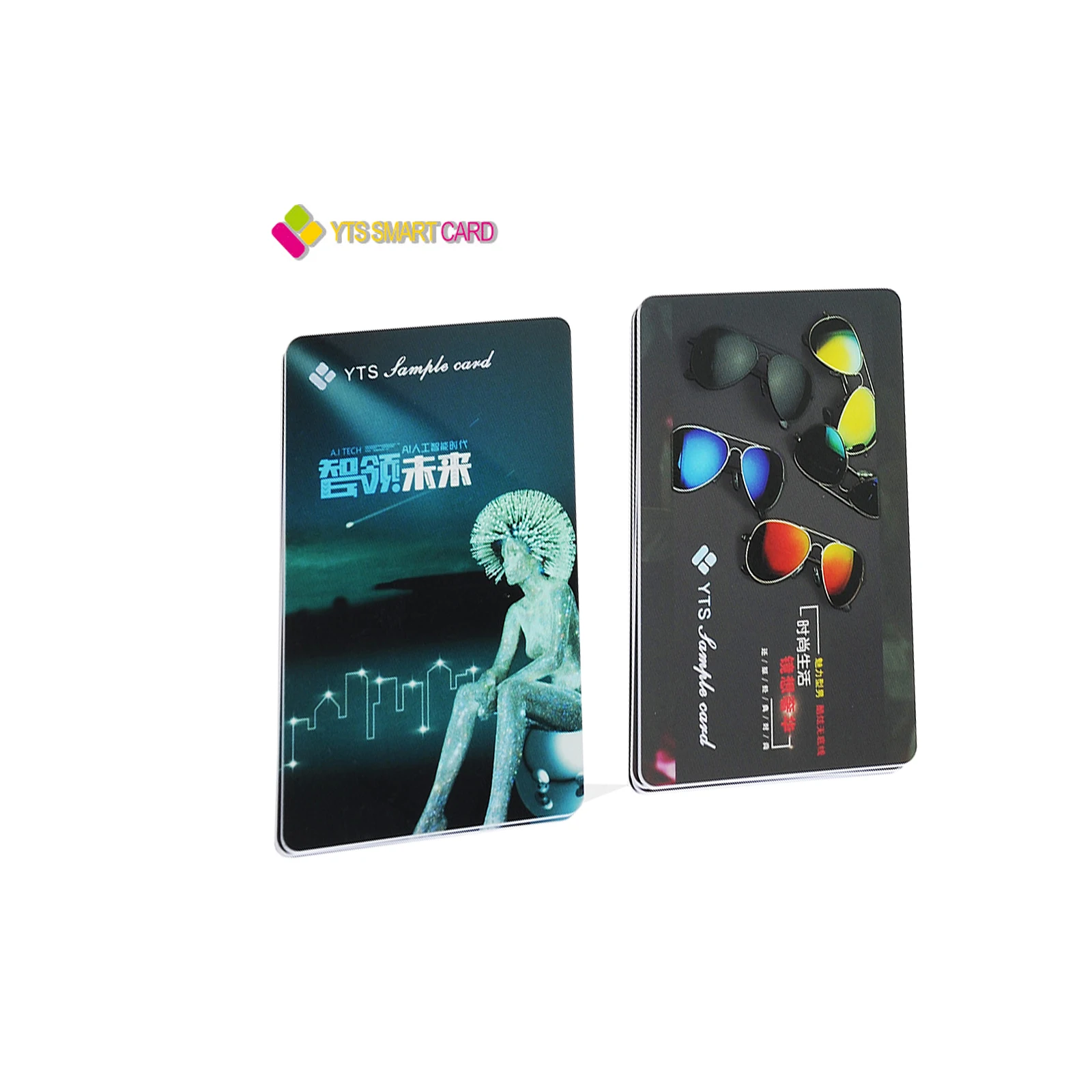 Wholesales Chinese Factory YTS  Customize Plastic PVC Contactless Smart Chip Card NFC Smart Card