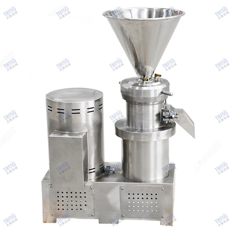 Commercial Cocoa Bean Grinder Colloid Mill Cocoa Nibs Grinding Milling Machine Cacao Butter Machine