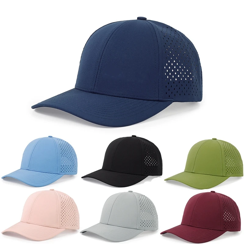 High Quality Quick Dry Plain Fashion Custom Logo Baseball Cap Outdoor Sun Protection Sports Cap for Women Men