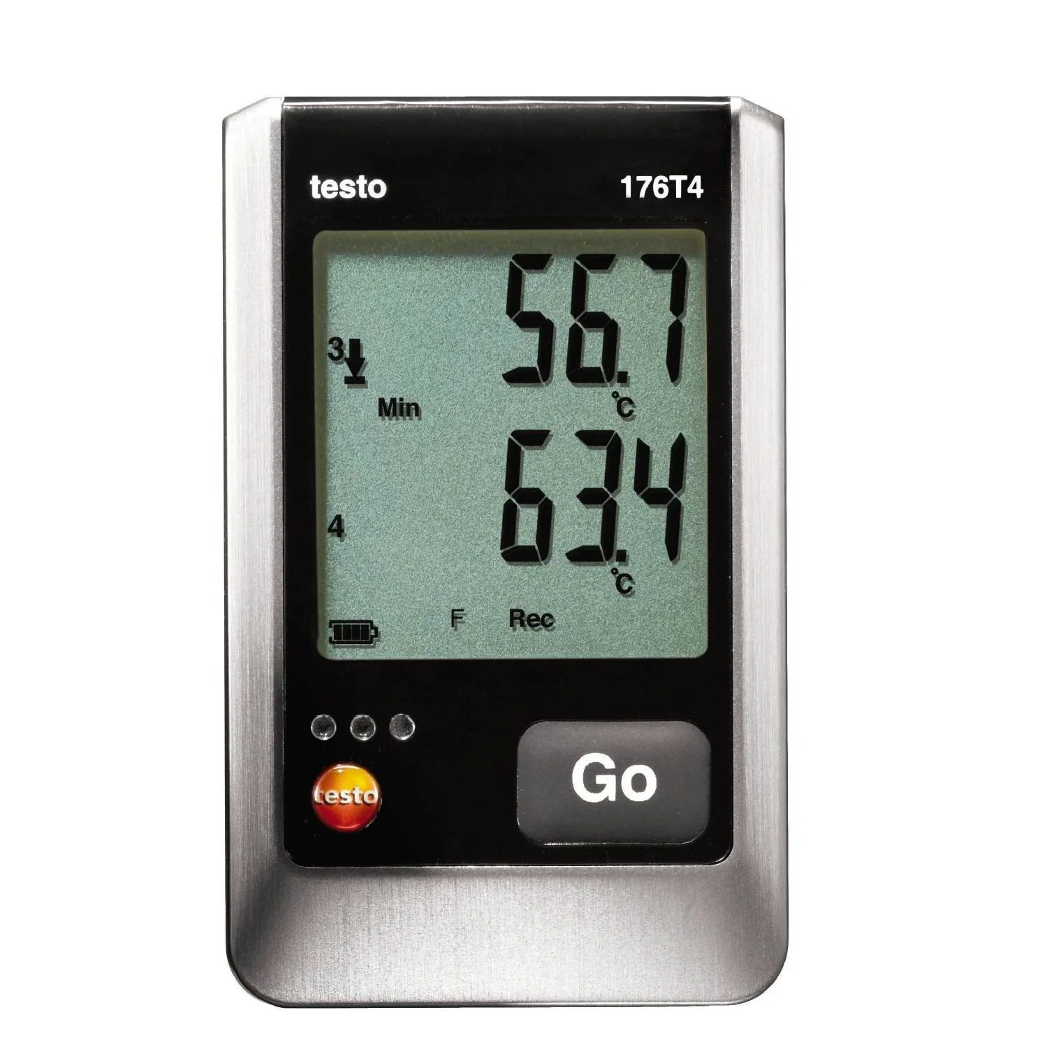 4 channels testo 176 T4  Temperature data logger with thermocouple (type T, K and J)  range from -200 ~ 1000 C