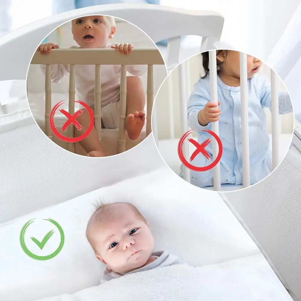 Wholesale New Popular 3D Breathable Mesh Fabric Baby Classic Crib Liner baby bed bumper