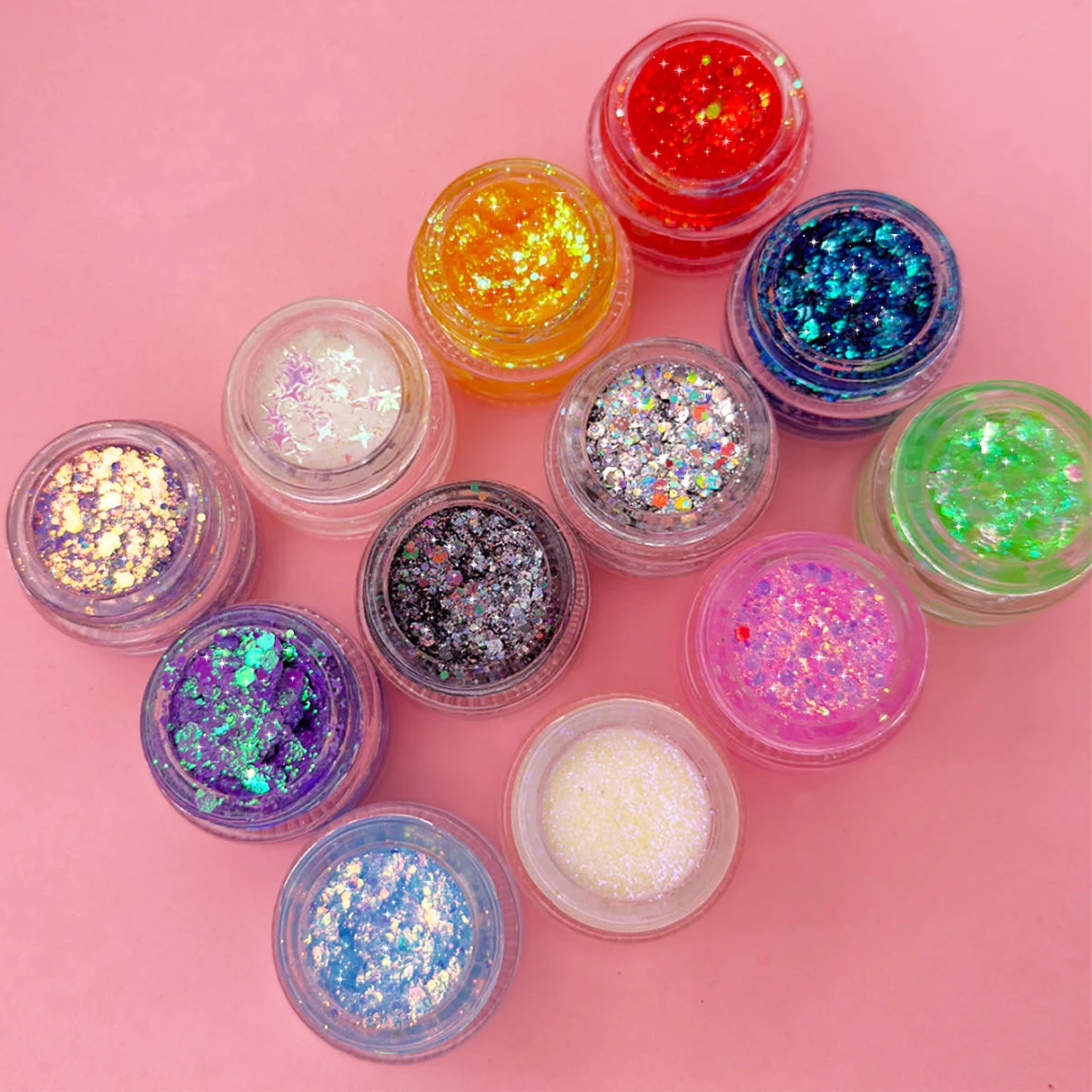 High Pigment Long Lasting Waterproof Glitter Eyeshadow Single Cruelty Free Vegan Private Label Shimmer Eyeshadow