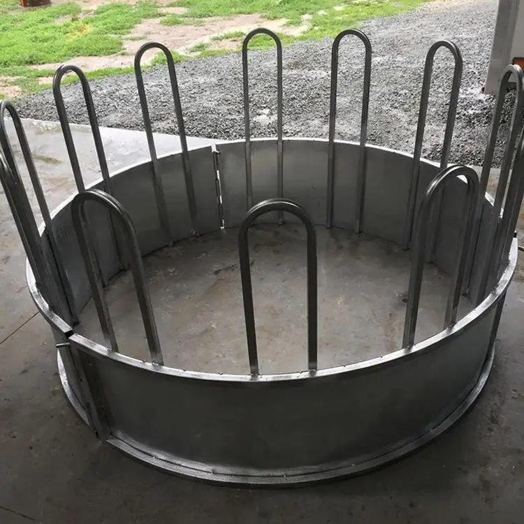 Заводская Настройка высокое качество горячая оцинкованная Кормушка Для кормушки для лошадей и овец