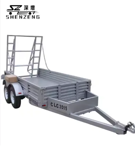 Mini Excavator Digger Machine Trailer for Car Transport and Storage