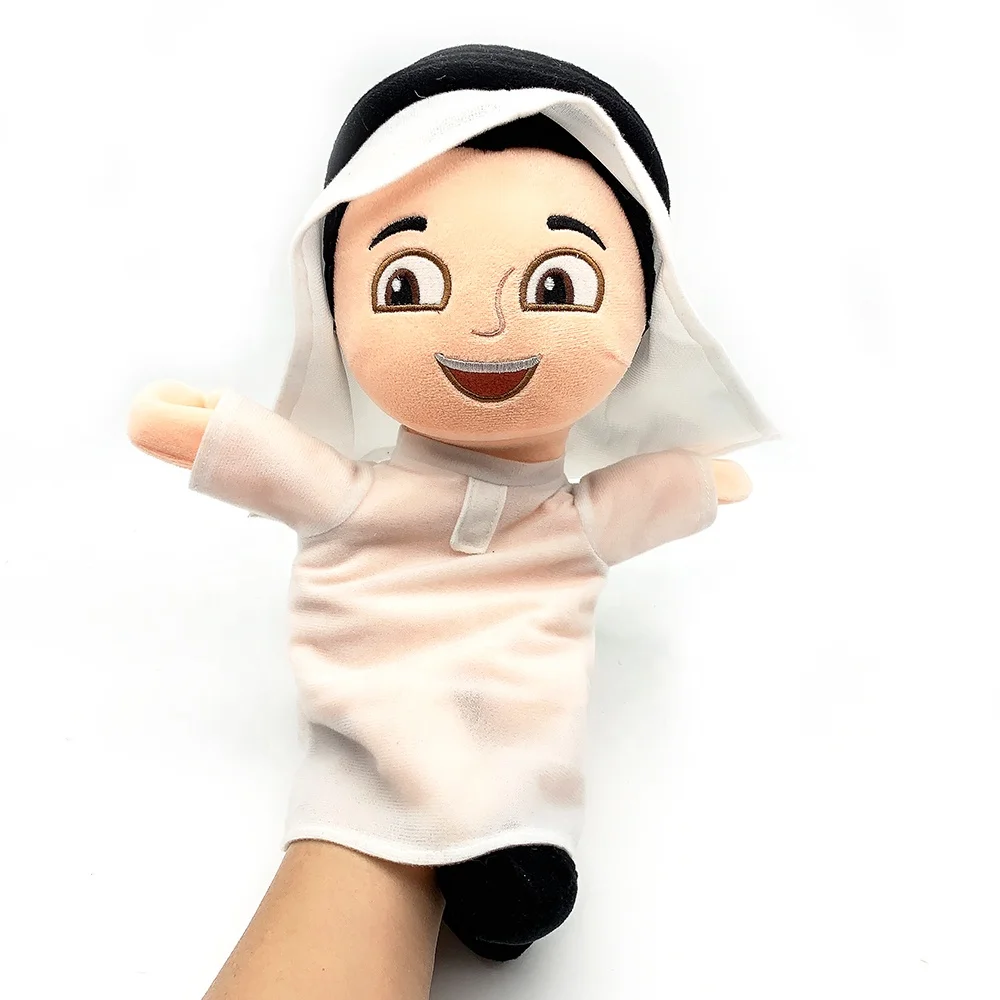 Custom made Plush animals hand puppet doll plush hand puppets Arabian toy hand puppet plush
