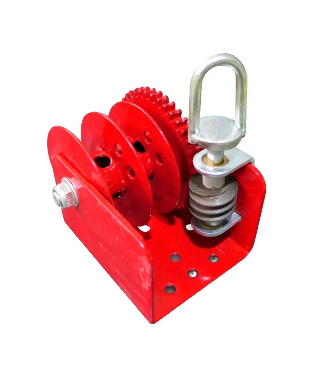 Factory Farming Equipment Greenhouse Planting Livestock Self-Locking Drawbar Pulls Winch Waterline Hoist Manual Winch Lifter
