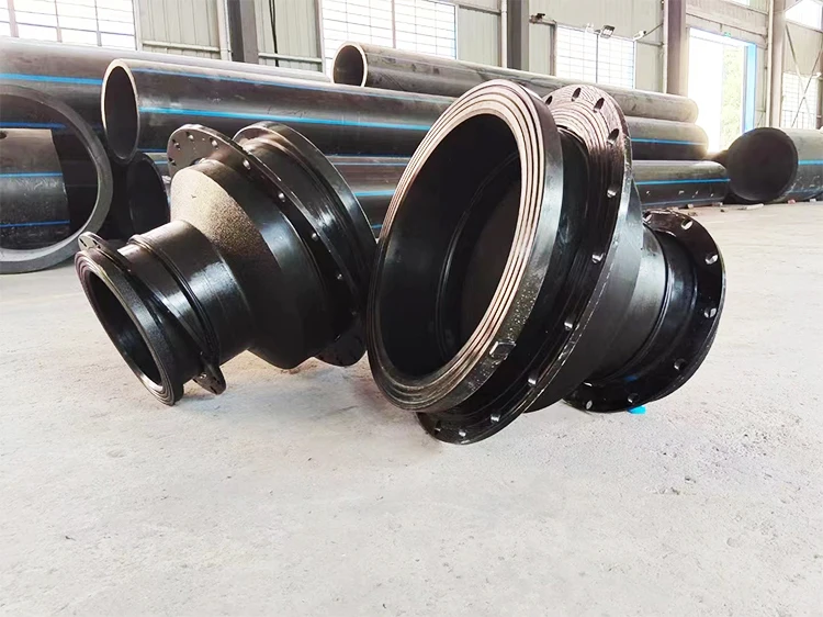 APAS China Factory Price All Types HDPE Pe Pipe Fitting  Fittings  For water supply drainage HVAC Aquaculture Gas Submarine