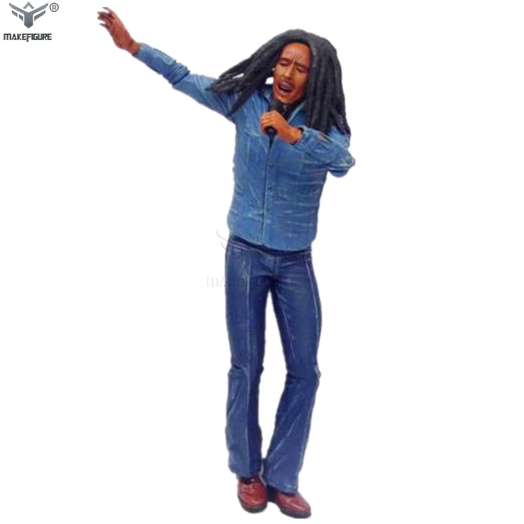 toy factory custom human pvc action figure toy,  Reggae  Bob marley pvc figure, customization memorable human model figurine