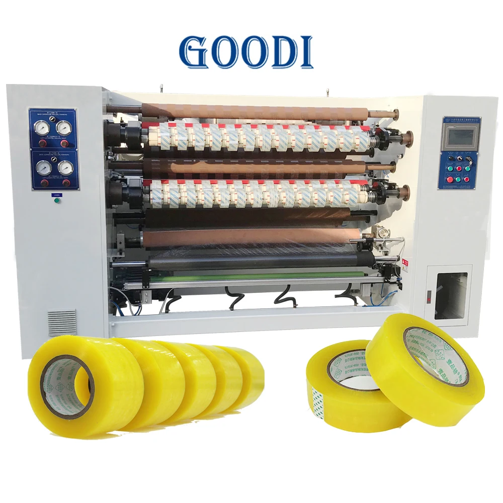 High Production BOPP tape rewinding adhesive tape slitter machine for BOPP tape Huge production