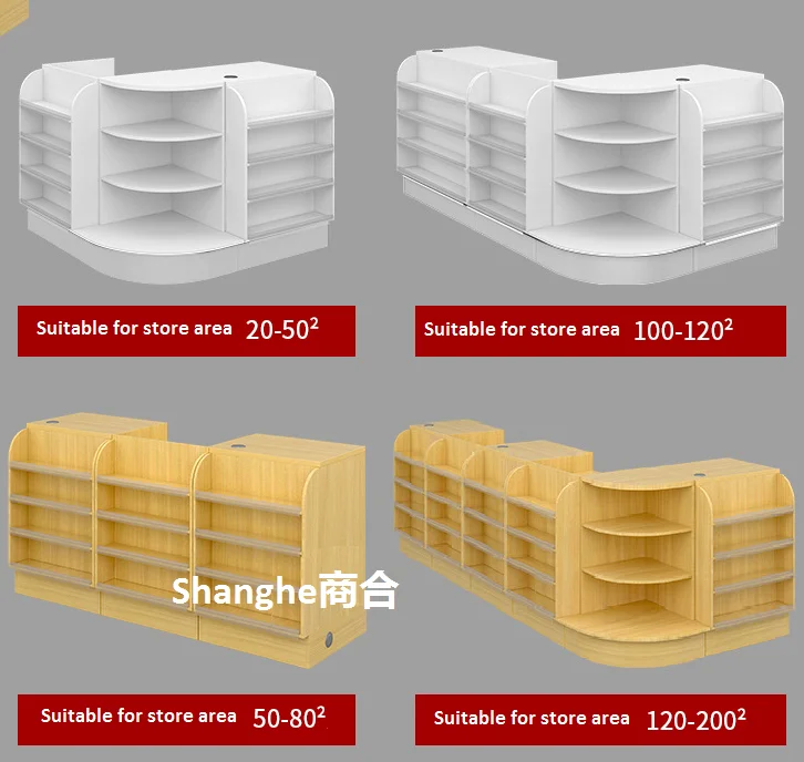 Reception desk Cashier counter Checkout counter for shops and stores and supermarkets