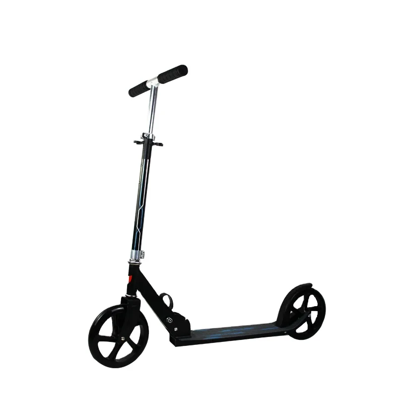 New sale  Ultra luxury double suspension aluminum adult 2 big wheel kick scooter for adult