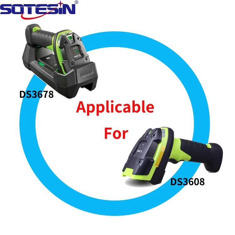 SOTESIN Factory Custom 2M 5V RS232 Serial Cable Barcode Scanner cable For Zebra LI3608-SR LI3678-SR DS3608-HP DS3678-DP Scanner