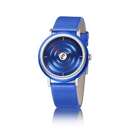 Low MOQ Dynamic brand ITS FACE  Passion Orange fashion quartz multicolor Luxury watch