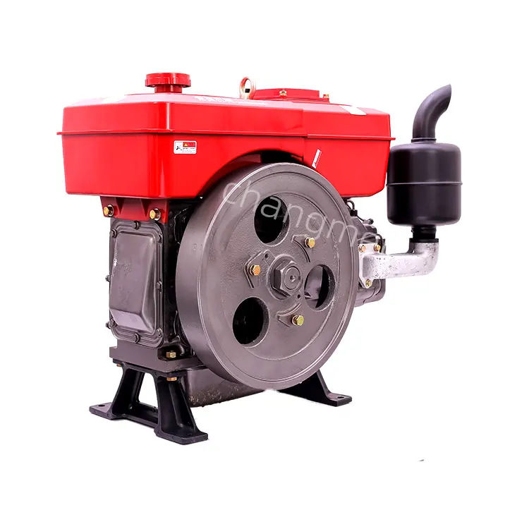 Changmei ZS1130 marine diesel engine 32hp Water-cooled electric start four stroke single cylinder diesel engine