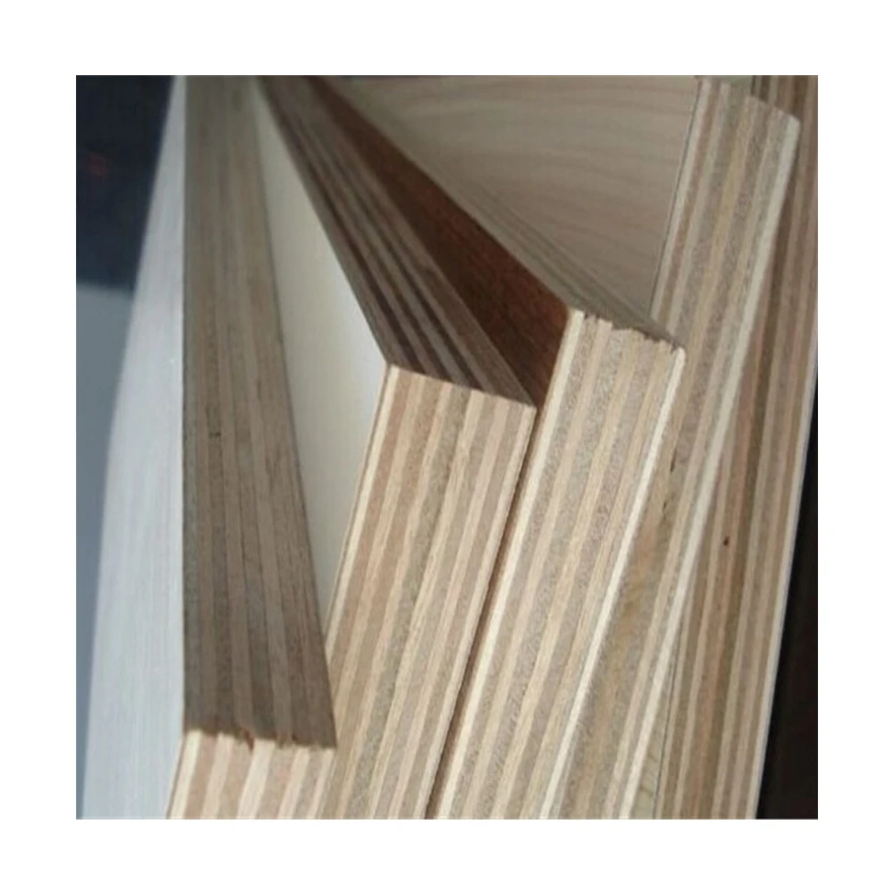 12mm wood veneer laminated block board factory price plywood