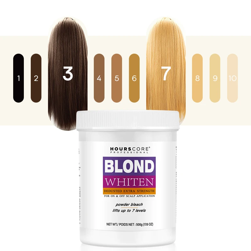 Factory Sale hair remove professional hair color bleach bulk Dye Hair Color Bleaching cream