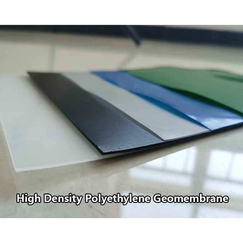 1.0mm 2.0mm 3.0mm PVC ECB white high density polyethylene geomembrane waterproof material