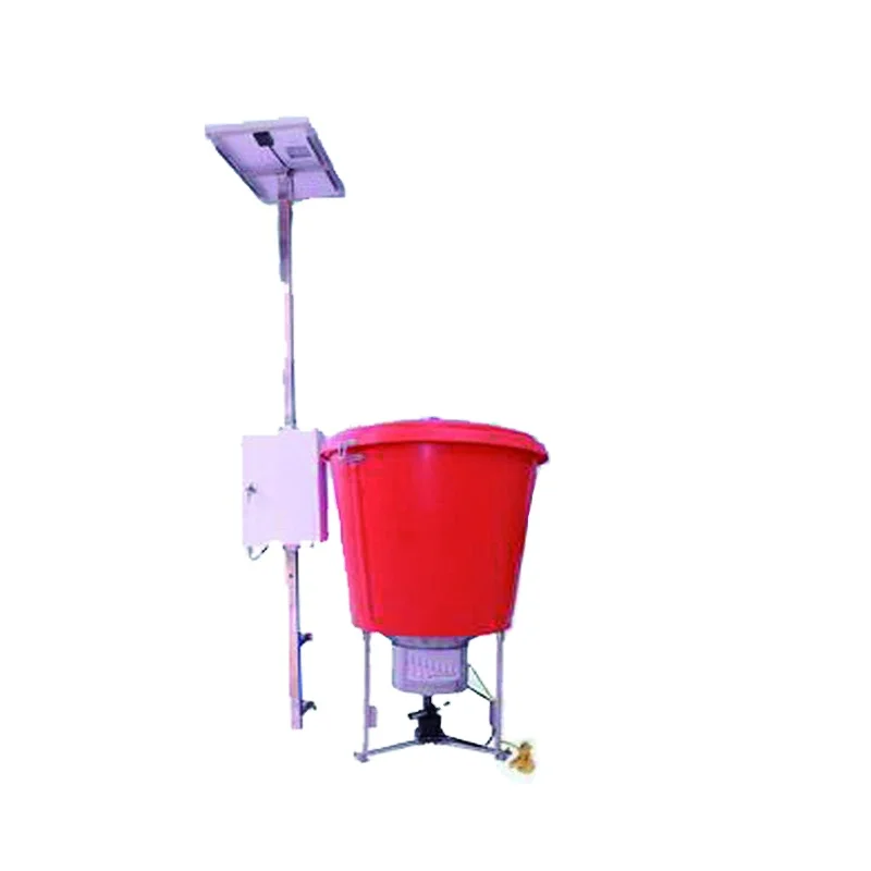 Solar auto feeder Electric automatic feeder for fish farm
