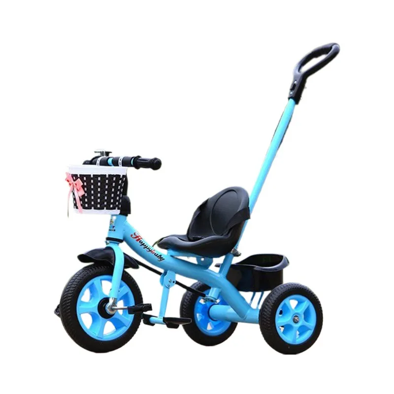 Baby Stroller With Push Handle For Summer Travel Baby Stroller Summer Tricycle Kids Tricycle Bike Wholesale