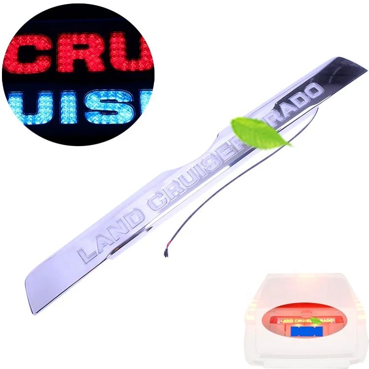 Factory Price Smart Strobe warning stop light Tail Lights Rear Brake Lamps Red For land cruiser Prado