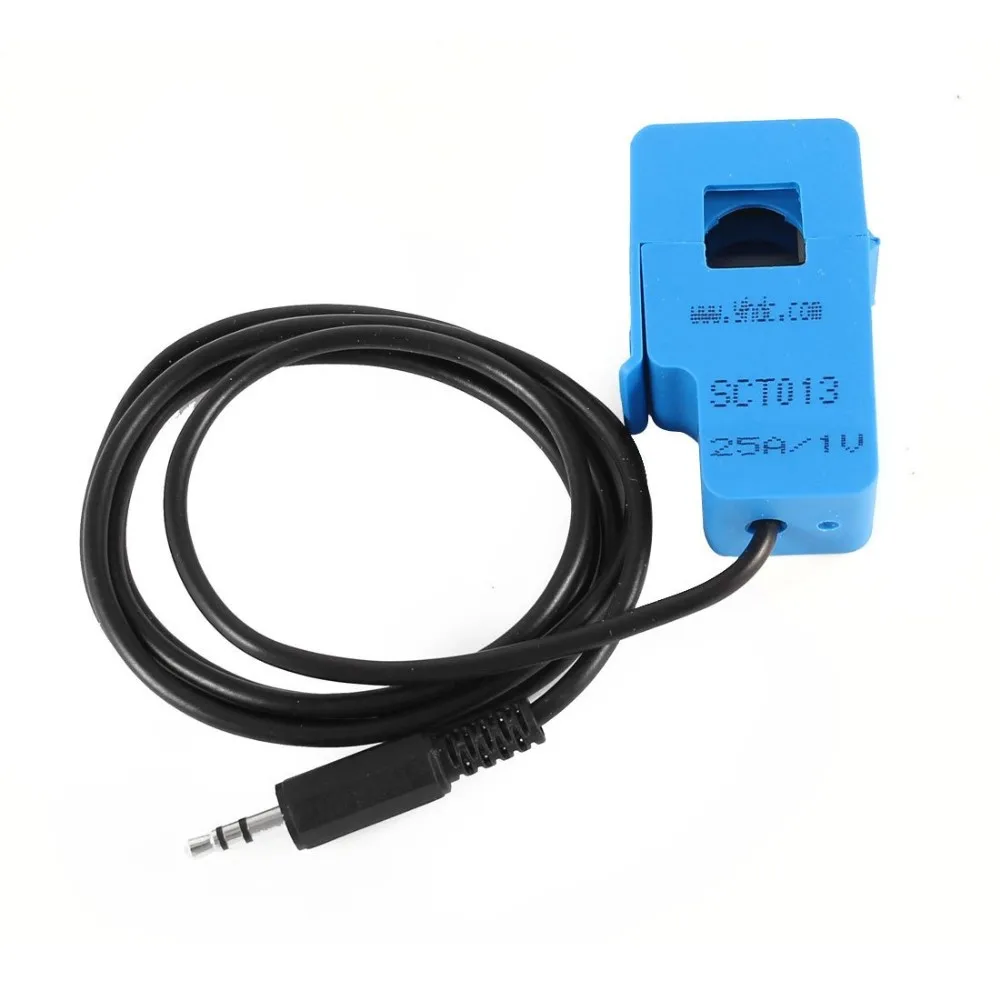 10A/0-1V 13mm opening size split core current transformer with cable